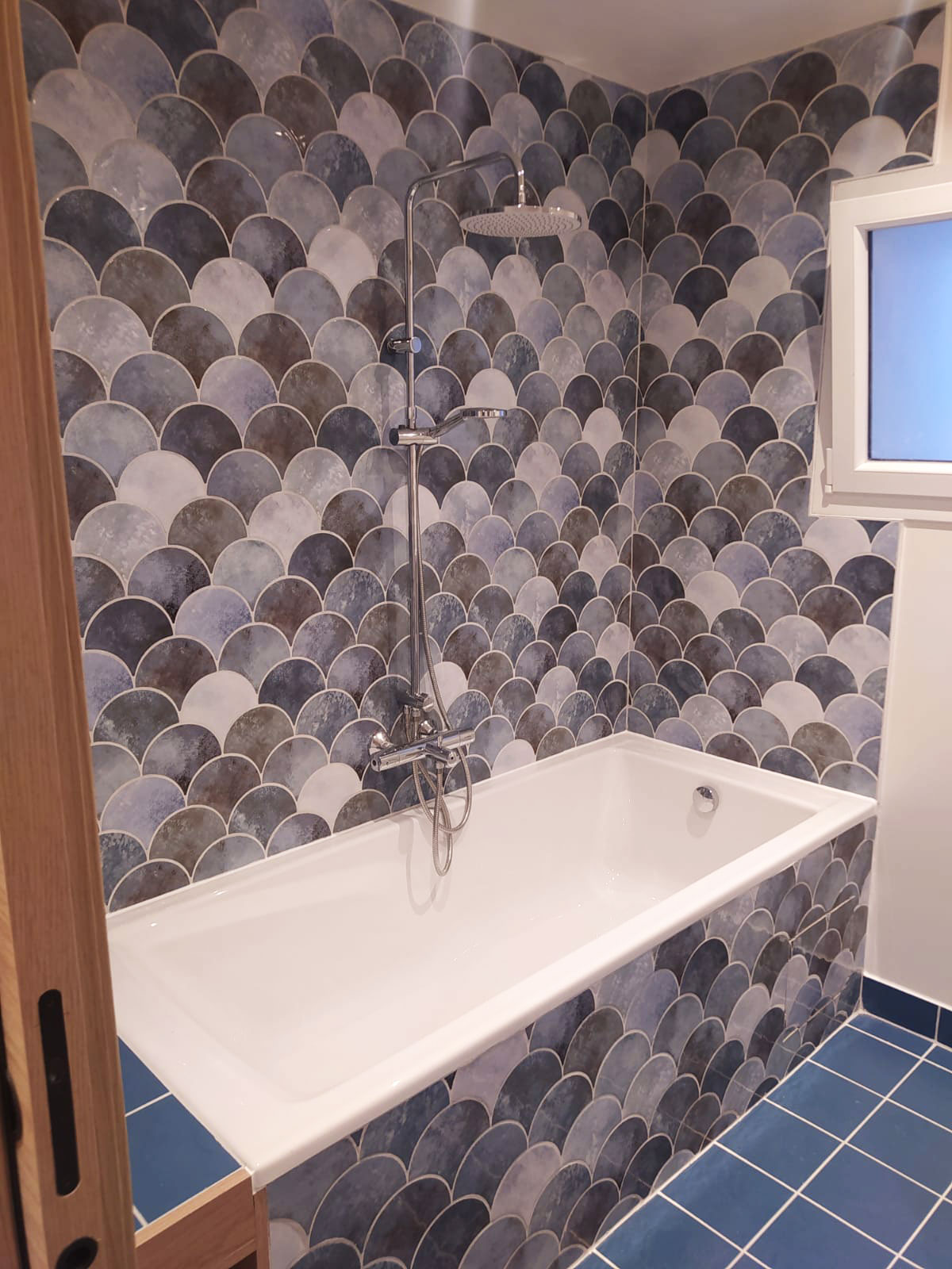 Menuiserie & sol — Salle de bain Laurine